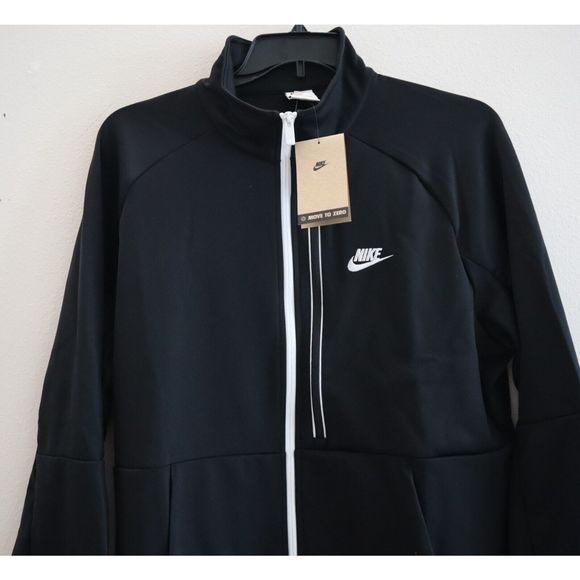 Nike DA0003 010 Men's Sz XL Black/White Sportswear N98 Tribute Full Zip Jacket - Picture 3 of 8